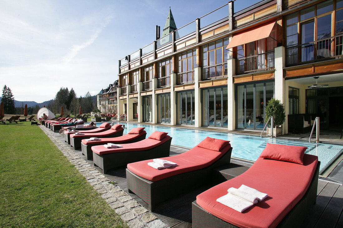 Schloss Elmau-Hotel Elmau Bayern