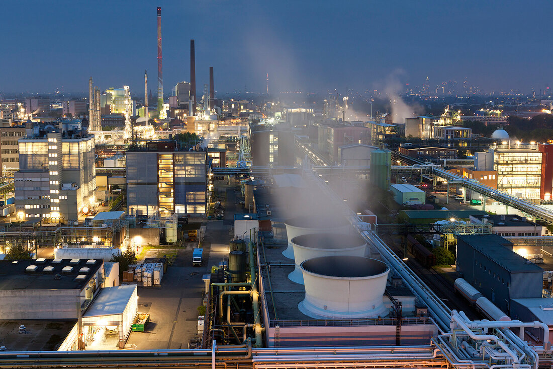 Deutschland, Hessen, Frankfurt am Main, Hoechst, Industriepark