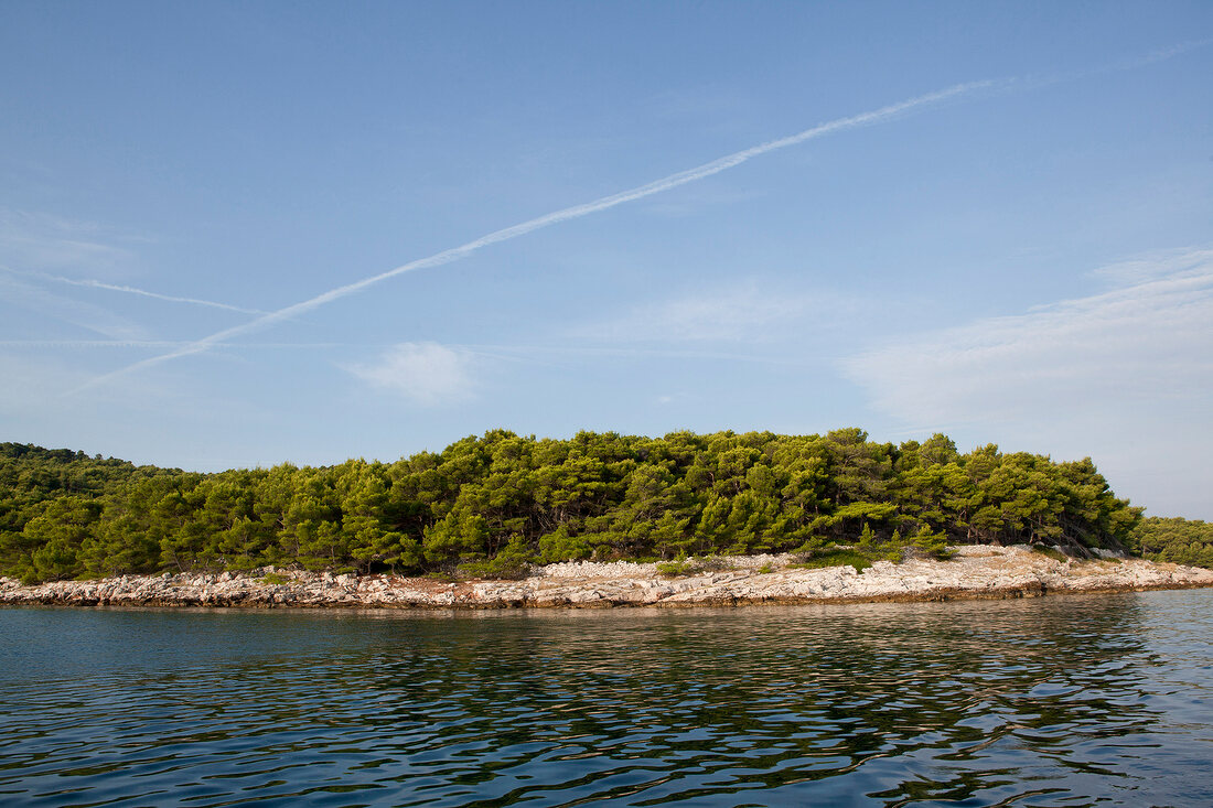Kroatien: Dalmatien, Adria, Küste der Insel Brac