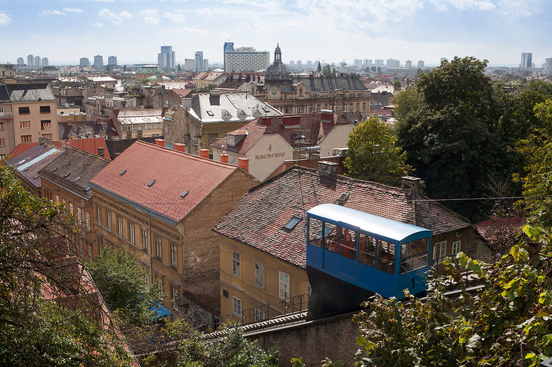 Cityscape of Zagreb, Croatia