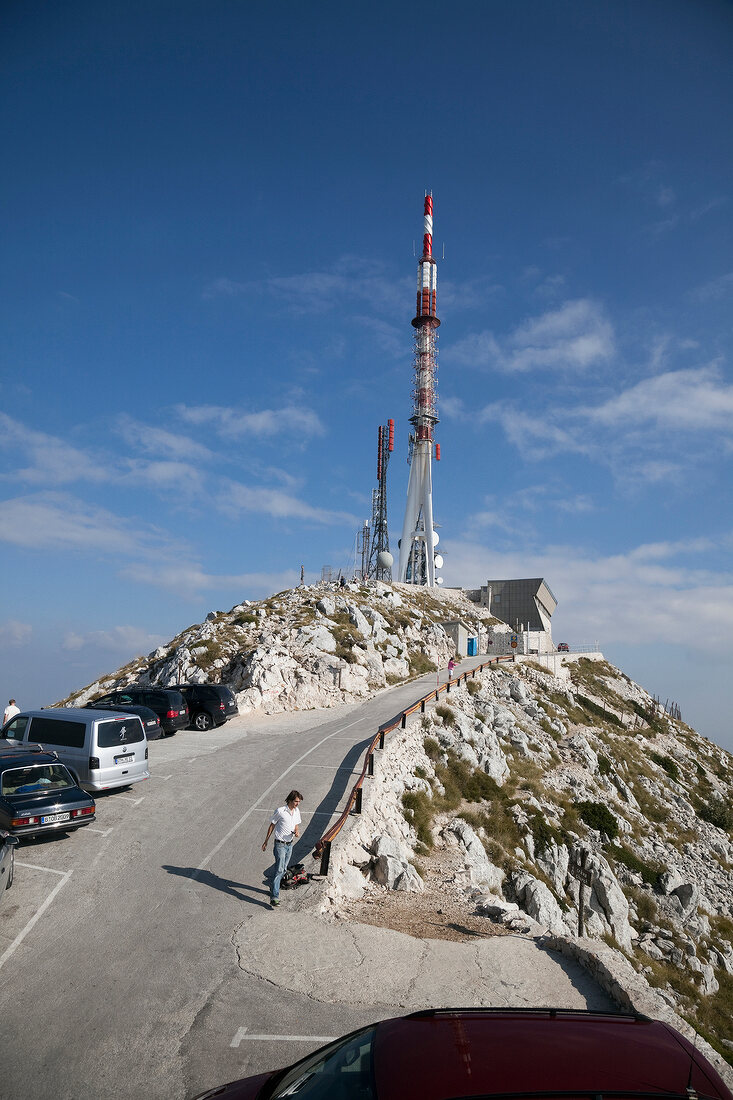 Kroatien: Makarska, Gipfel des Sveti Jure