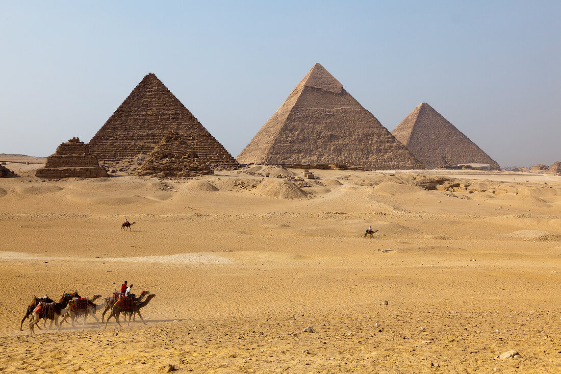 View of The Great Pyramid of Giza, Egypt