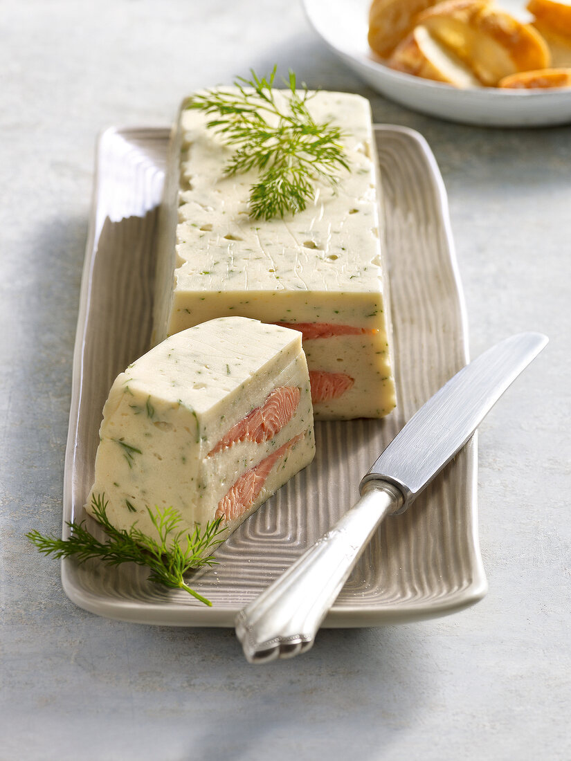 Winterküche, Zanderterrine mit Räucherforelle