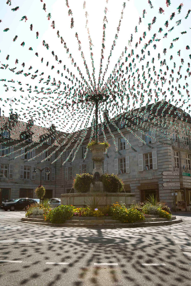 Franche-Comté, Place de la Liberte in Arbois