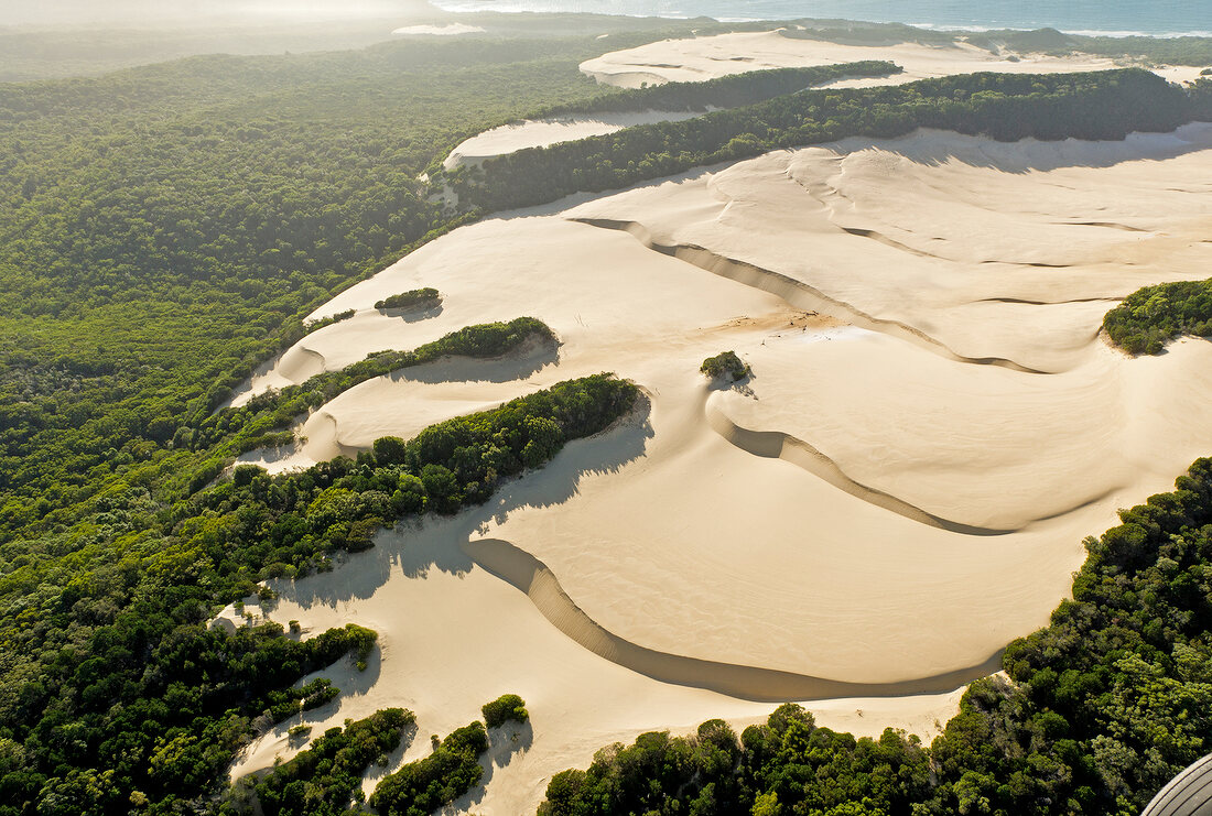 View of Sand island, Fraser Island, Queensland, Australia