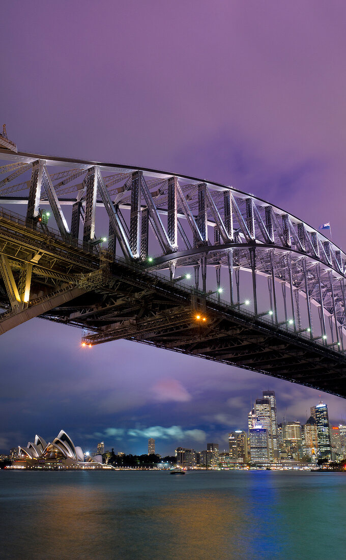 Australien, New South Wales, Sydney Harbour Bridge, Sydney Opera House