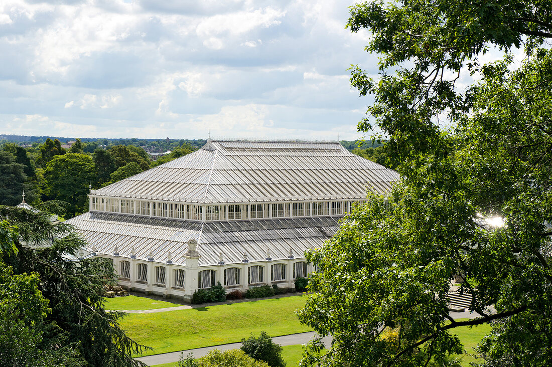 View of Royal Botanic Gardens, London, UK