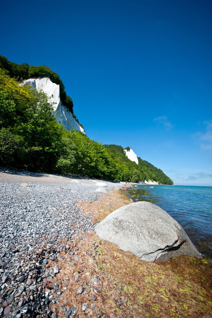 View of Jasmund National Park in Rugen, Germany