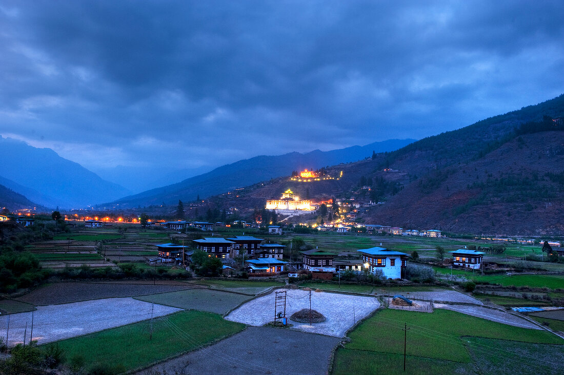 Bhutan, Das Paro Tal 