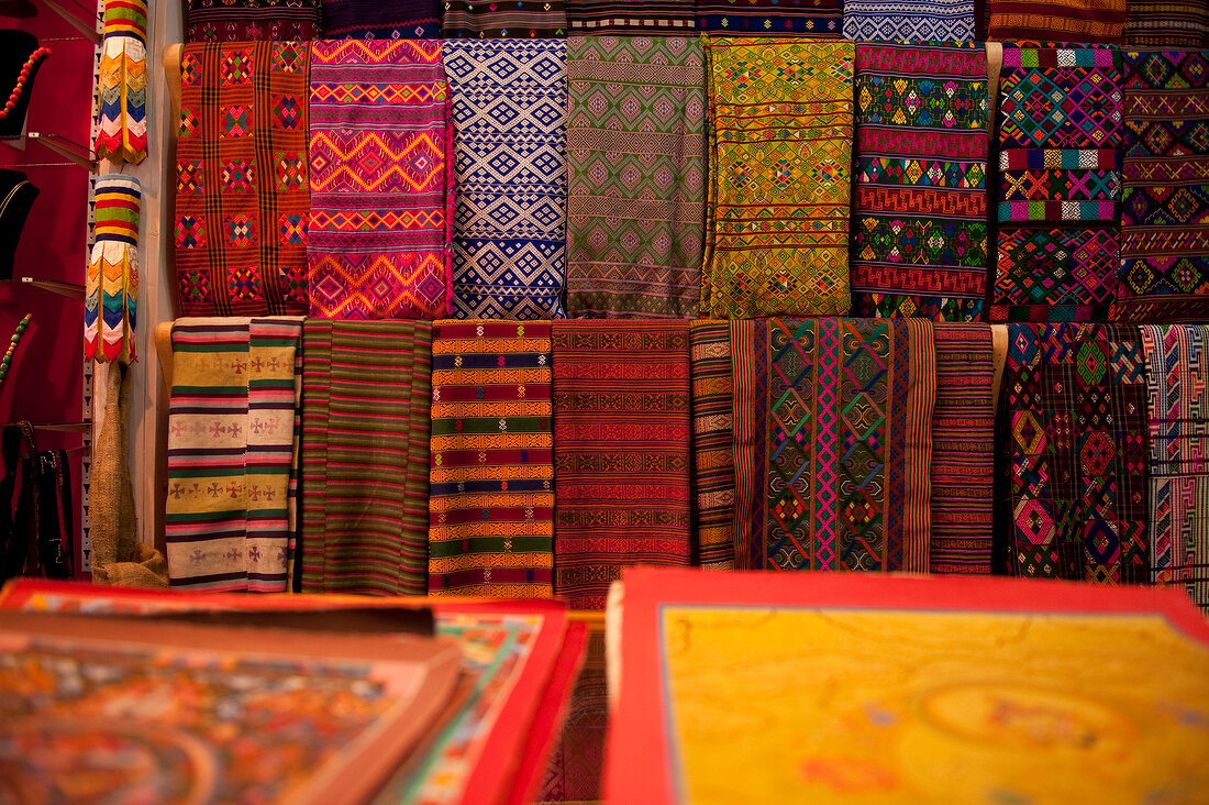 Bhutan, Shop in Paro downtown 