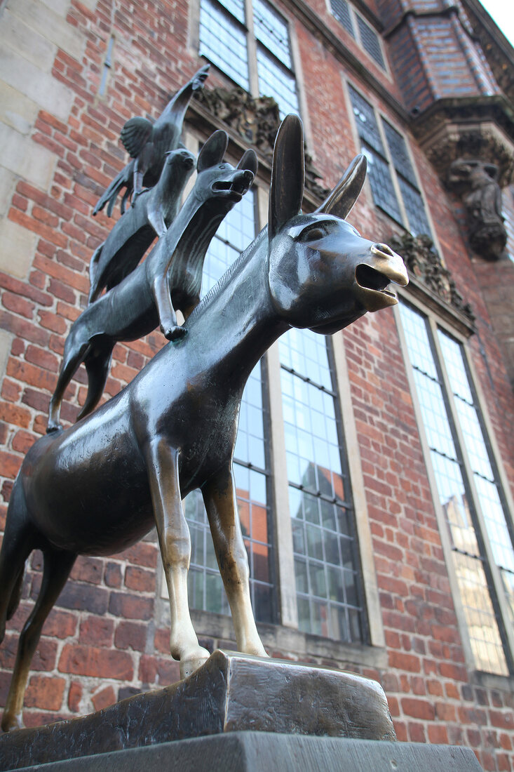 Bremer Stadtmusikanten Bremen Deutschland