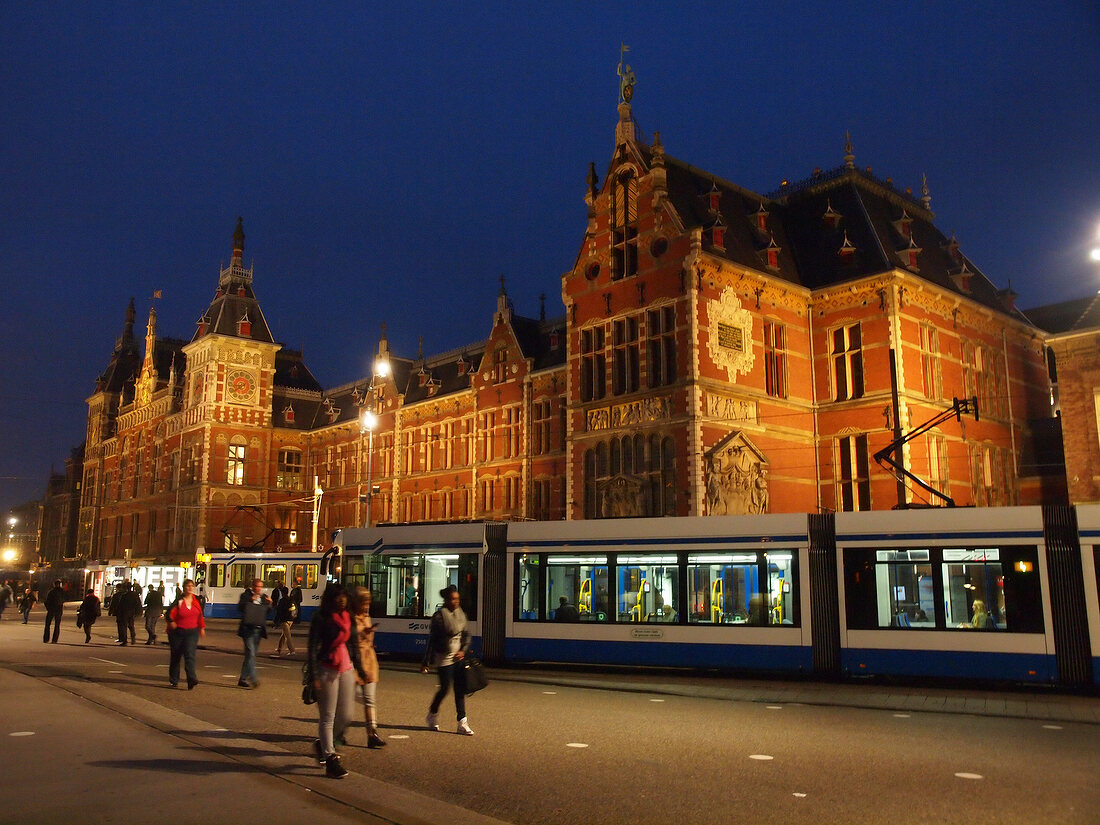 Amsterdam Central railway station, Netherlands