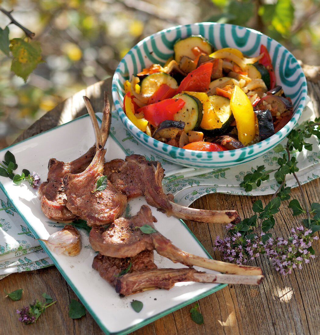 Kochkurs, Ratatouille mit Lamm