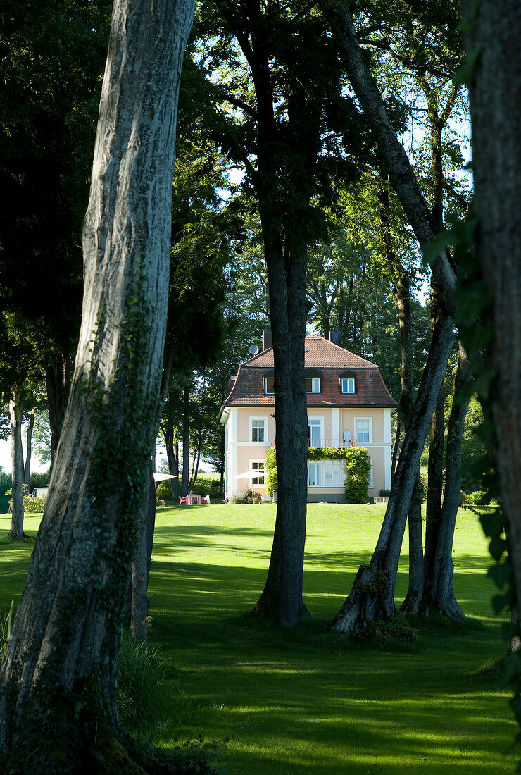 Chiemgau, Bayern, Gstadt am Chiemsee Landkreis Rosenheim, Privatvilla