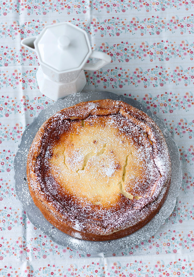 Käsekuchen, Käsekuchen ohne Boden