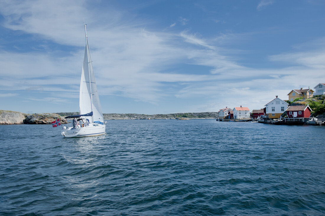 Schweden, Insel, Skaftö, Küste, Schärenküste, Schärenlandschaft