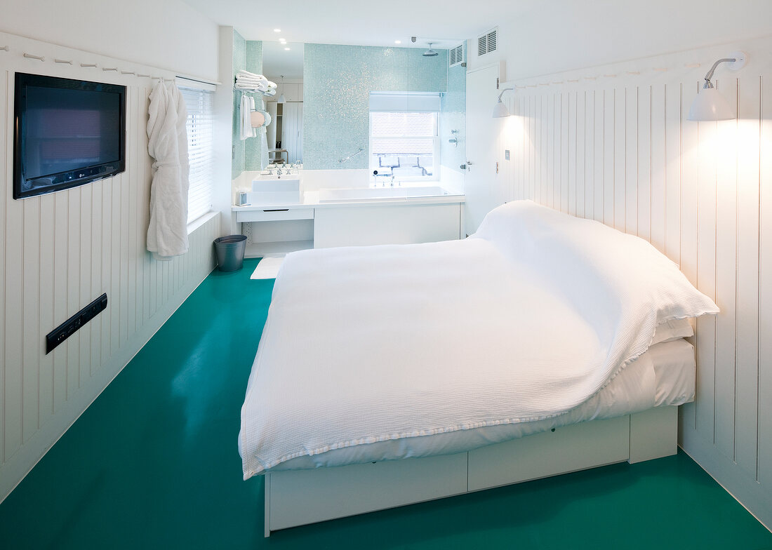 Bedroom in St. John Hotel at London