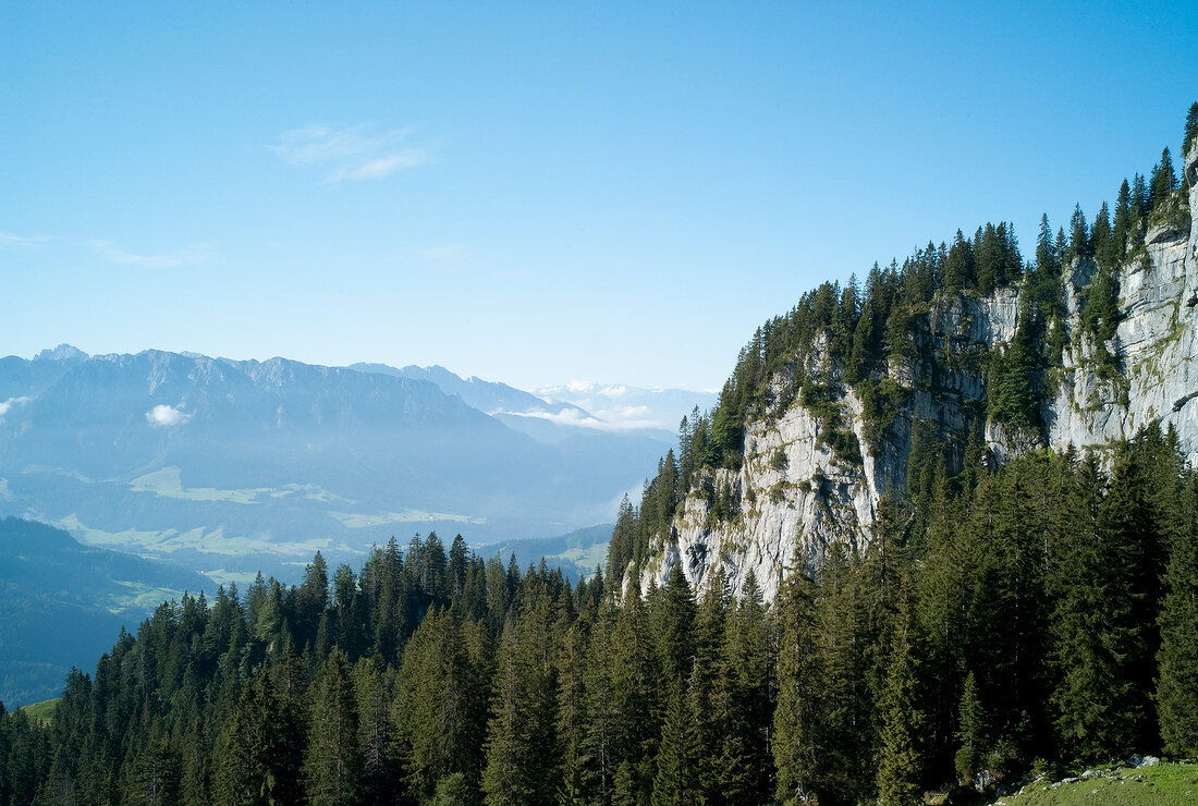 Chiemgau Alps mountain in Bavaria, Germany