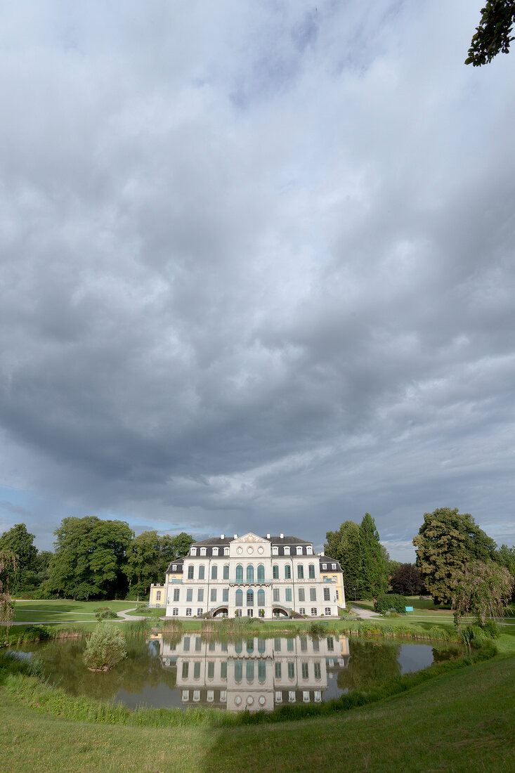 Kassel, Hessen, Calden, Schloss Wilhelmsthal, Rokokoschloss