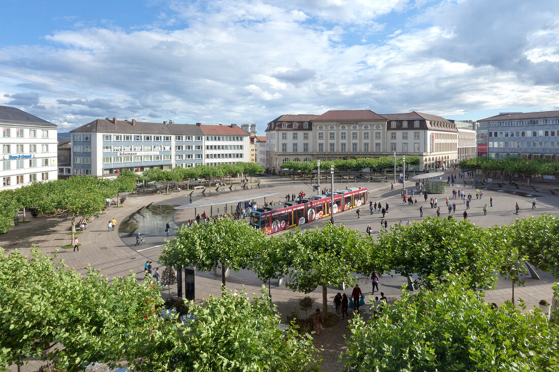 Kassel, Hessen, Königsplatz, Innenstadt, Fußgängerzone