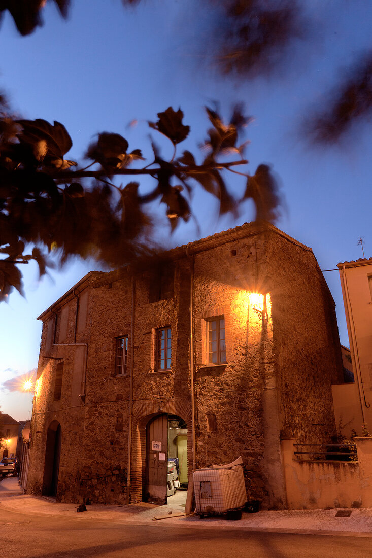 View of house, Calce, France