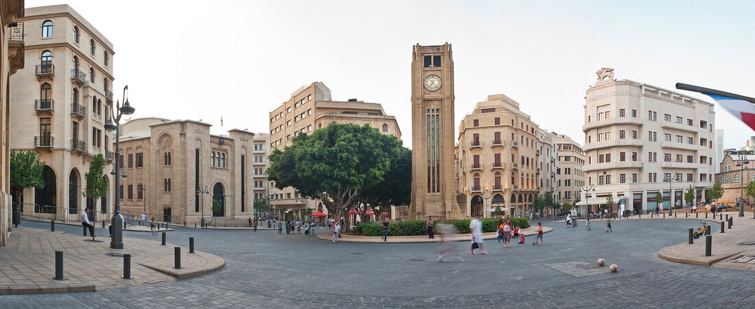 Beirut, Platz De L'Etoile, Hamidiya Clock Tower, Najmah Square.