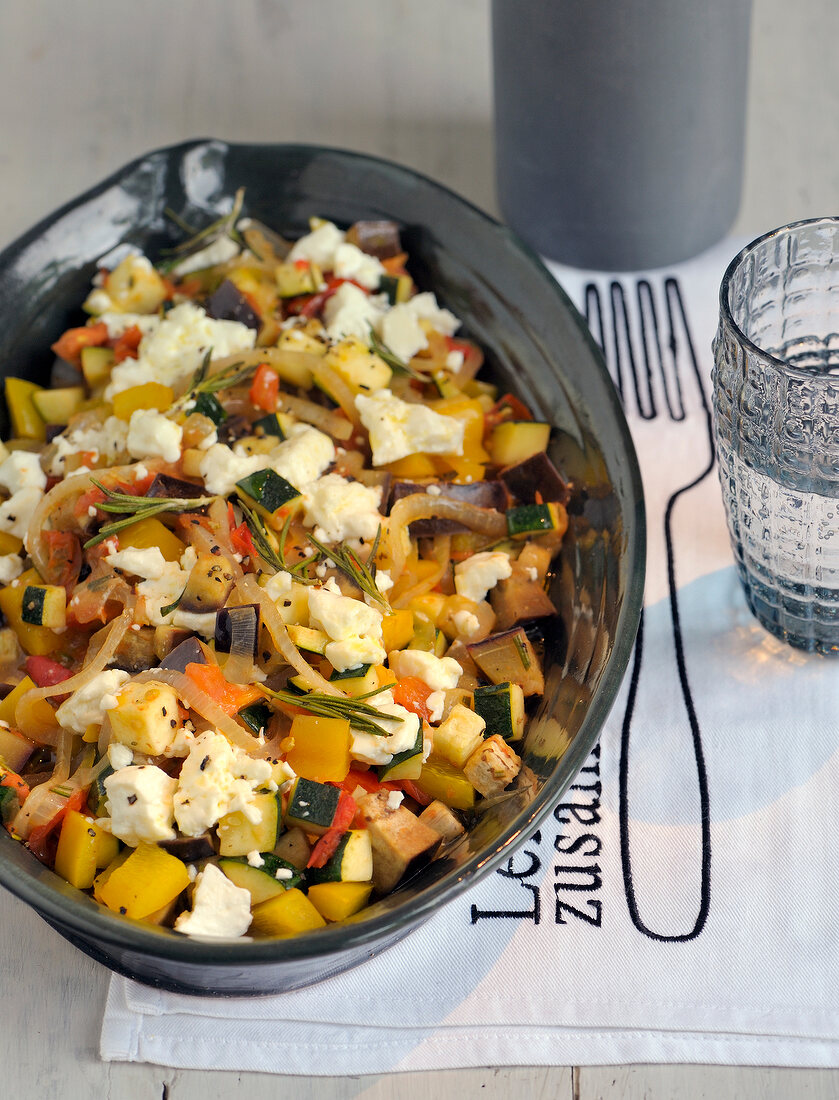 Ratatouille in bowl