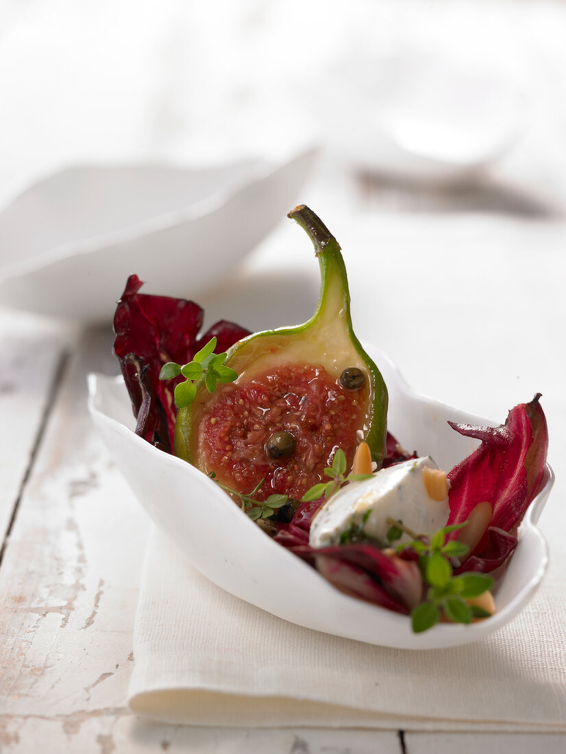 Honey Pepper figs on tray