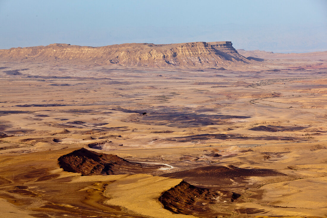 Israel, Wüste Negev, Har Ramon, Krater