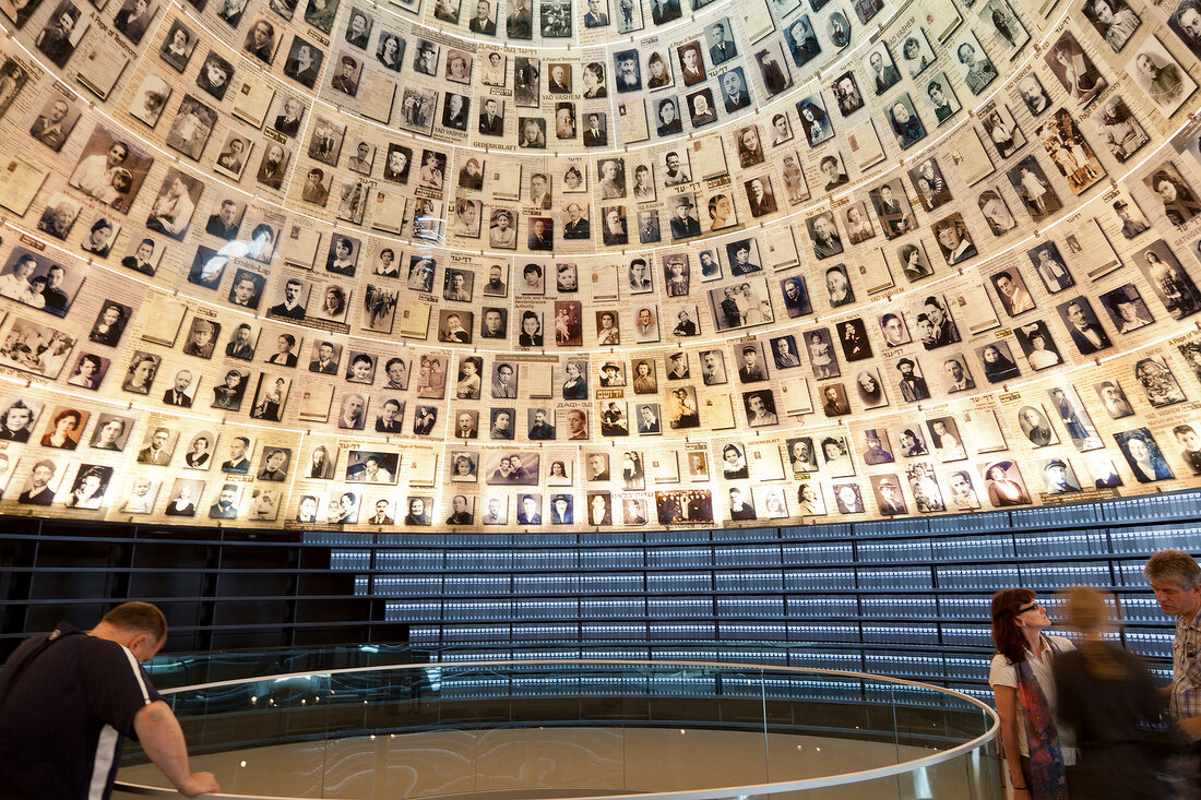 Israel, Jerusalem, Yad Vashem, Gedenkstätte, Halle der Namen