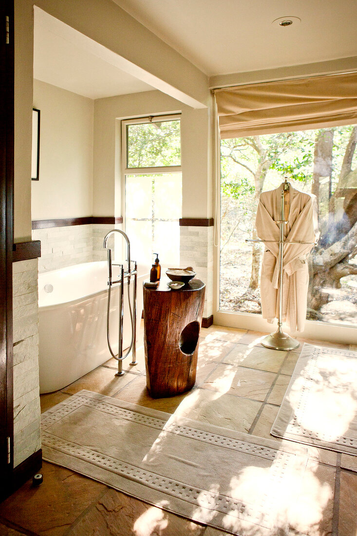 Bathroom in Phinda Forest Lodge, South Africa,