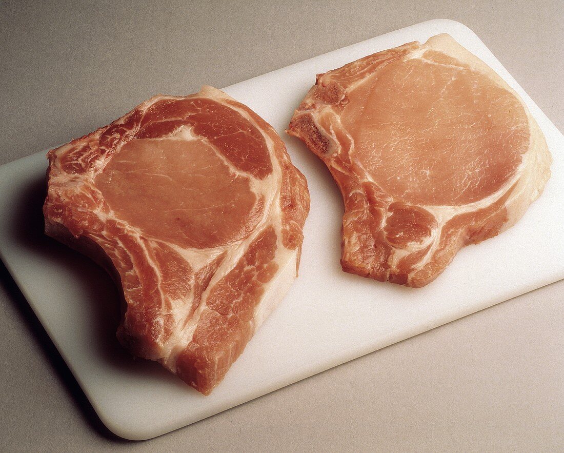 Two Pork Rib Chops