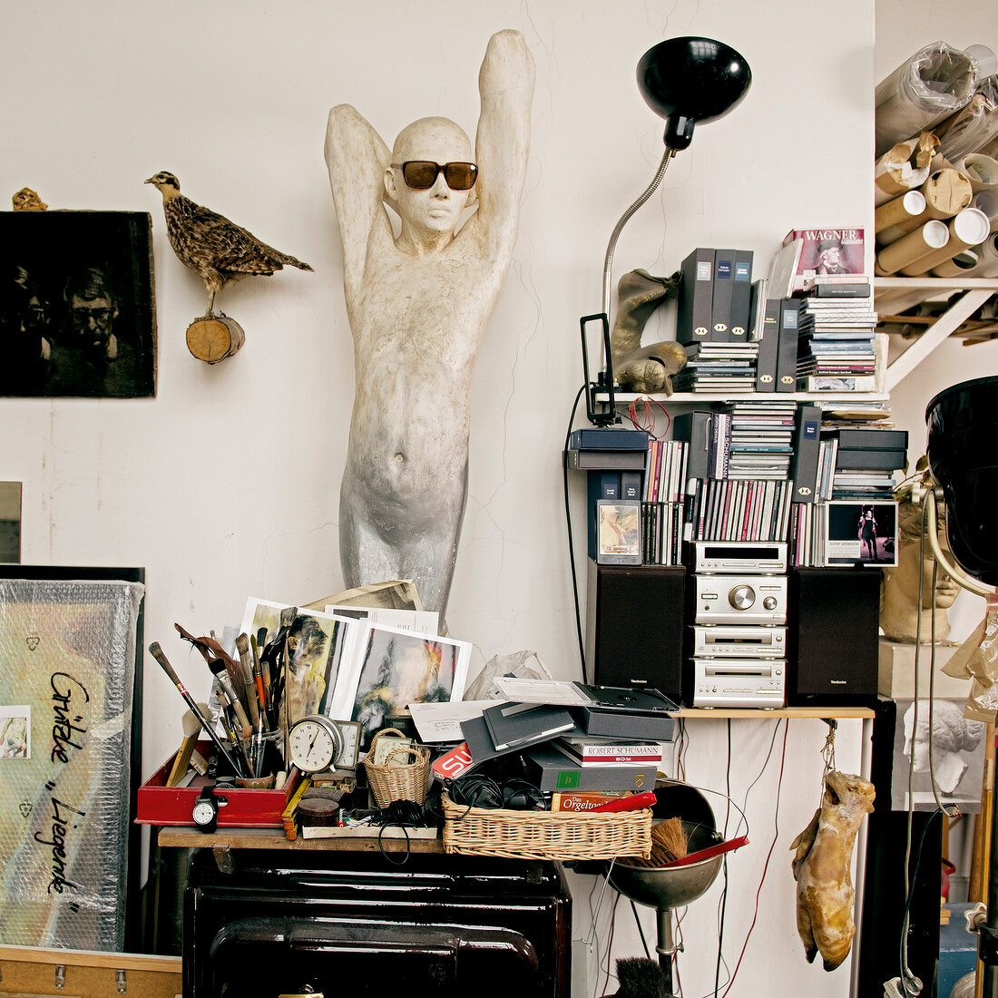 Studio of John Grutzke in Berlin, Germany