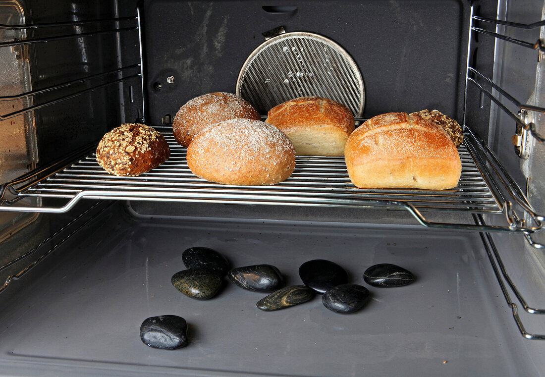 Brötchen im Ofen, Step 1 