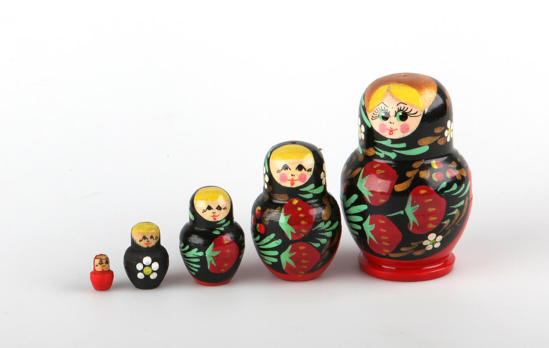 Babuschka, Matroschka, Matrjoschka, russische Puppe