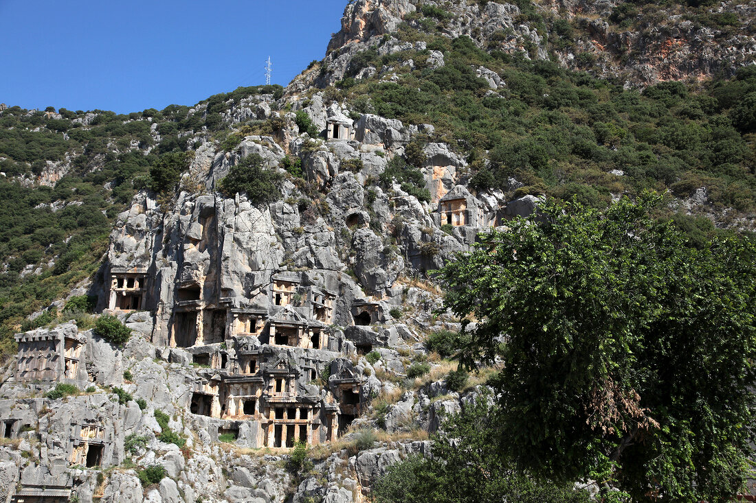 Türkei, Türkische Ägäis, Antike Stadt, Lykien, Myra, Ruine