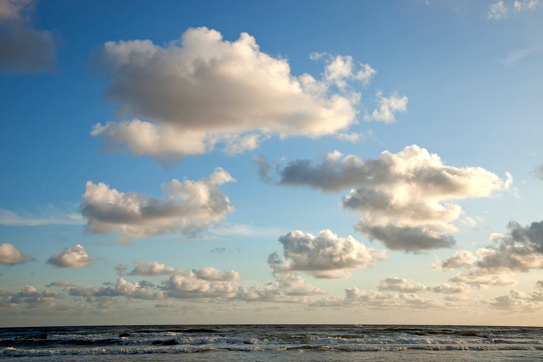 Dänemark, Fanö, Strand, Himmel, Meer 