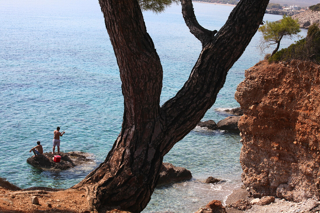 People at Dataca and Knidos in Resadiye Peninsula, Turkey