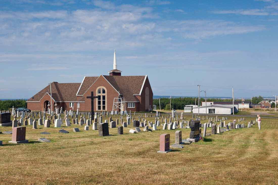 St. Joseph du Moine in Cape Breton island, Nova Scotia, Canada