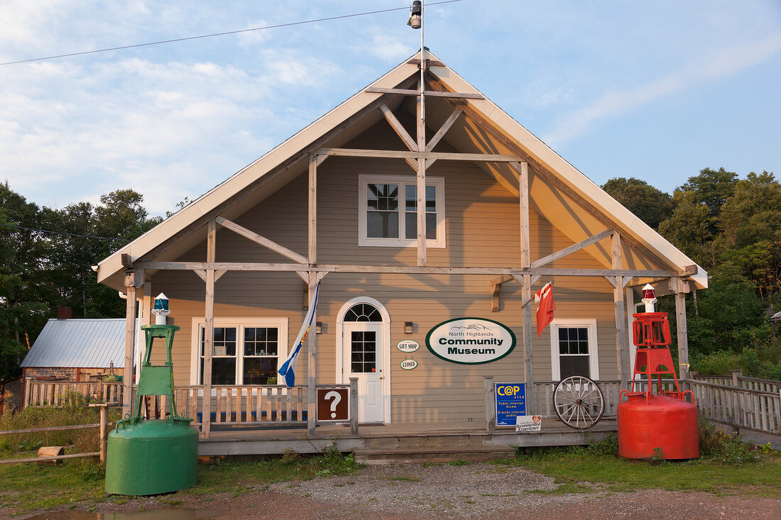 Community museum in Cape Breton Highlands National Park, Canada
