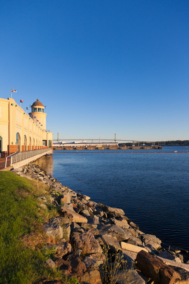 View of sea at Halifax Regional Municipality, Nova Scotia, Canada