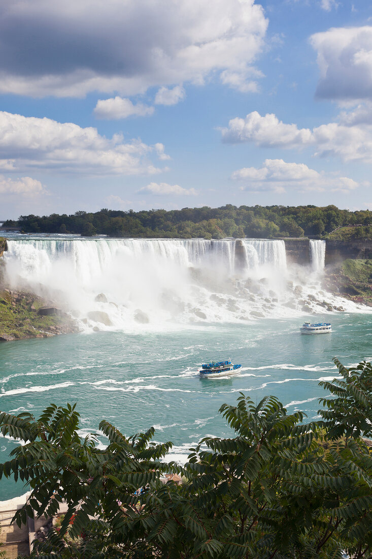 View of Niagara Falls from the Niagara Parkway, Canada