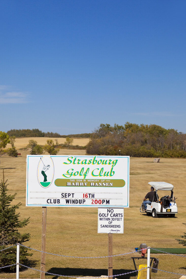Kanada, Saskatchewan, Strasbourg, Golf Course