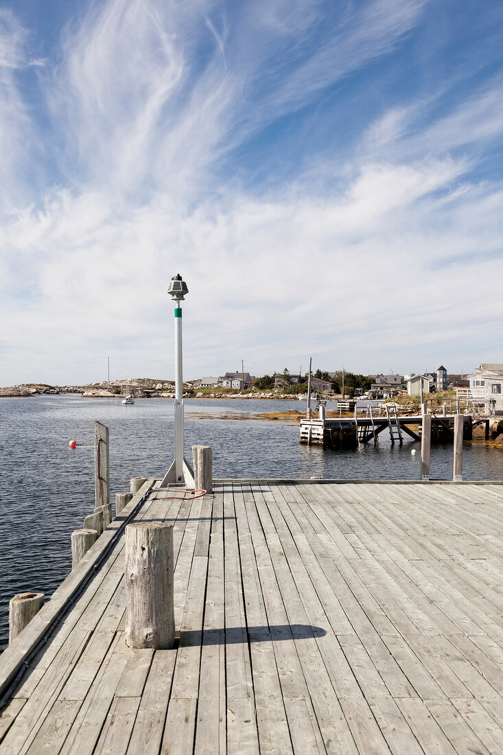 View of sea near Halifax, Nova Scotia, Canada