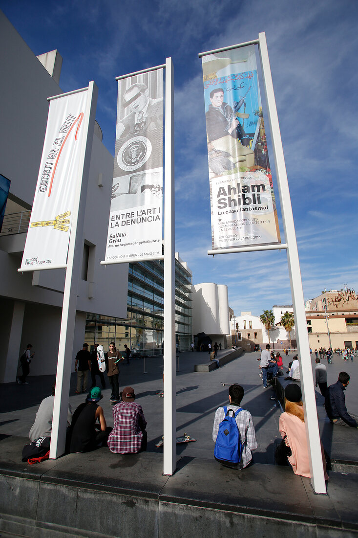 MACBA Museu d'Art Contemporani de Barcelona Spanien