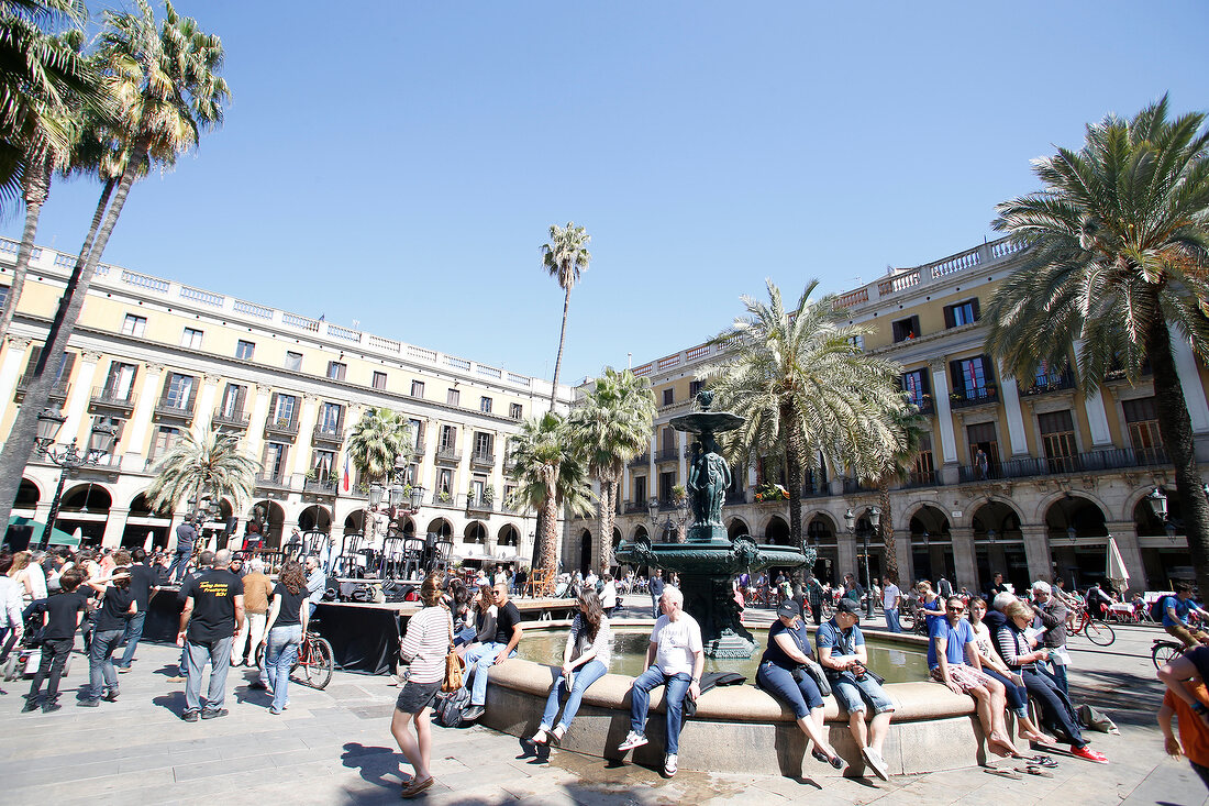 Plaça Reial Placa Reial Platz