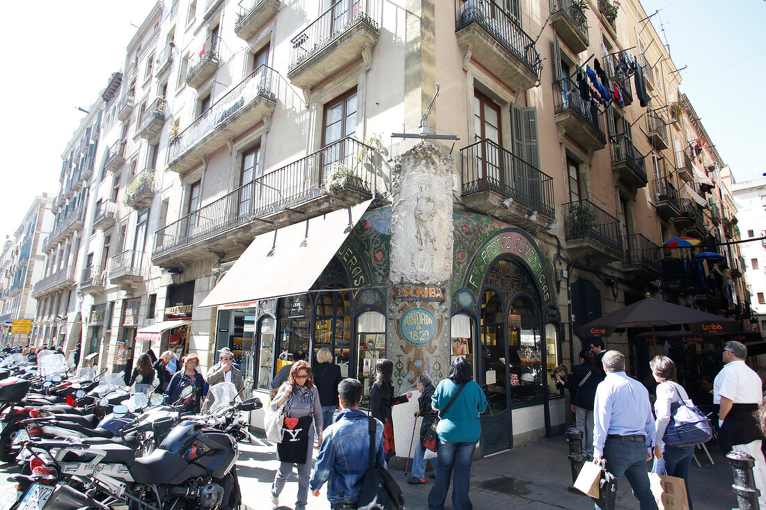 Las Ramblas La Rambla sehenswerte Straße