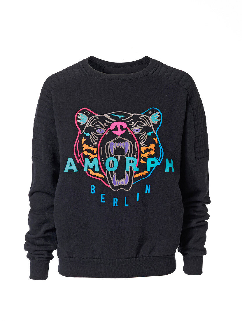 Sweatshirt mit Tigerkopf 