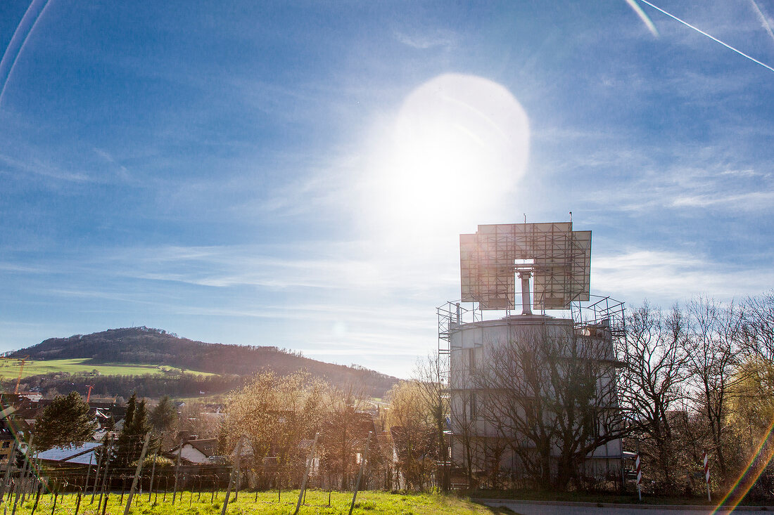 Freiburg, Heliotrop". Wohnhaus des Solar-Architekten Rolf Disch