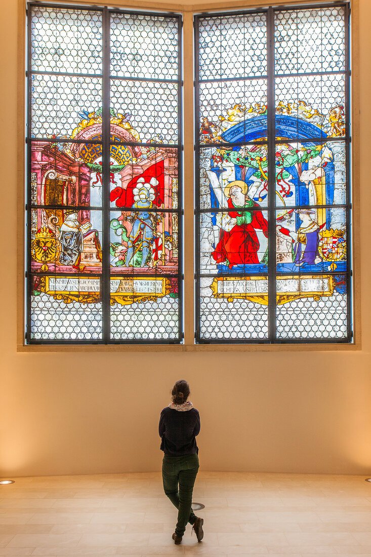 Freiburg, Augustinermuseum, Kaiserfenster